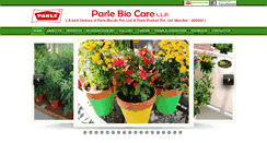 Desktop Screenshot of parlebio.com